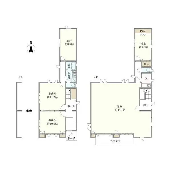 大和市大和東３丁目 間取図