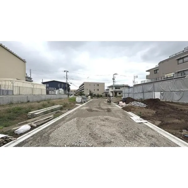 藤沢市弥勒寺2丁目 現地土地写真