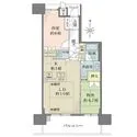 BELISTA大津駅前 LDには2面の床暖房有り。廊下収納や押入など、収納豊富です。玄関先にはアルコーブがございます。