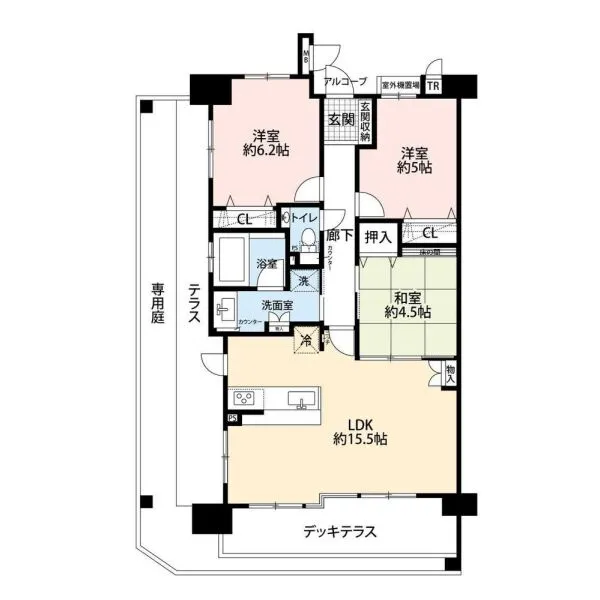 ローレルコート今出川 間取図