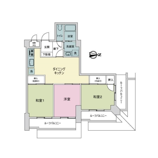 元浅草リリエンハイム 間取図