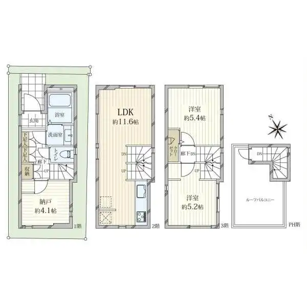 江東区永代２丁目 間取図