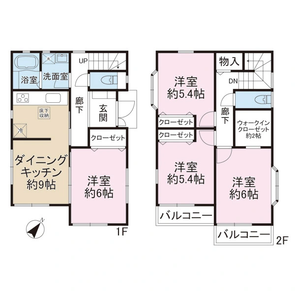横浜市泉区和泉が丘３丁目 間取図