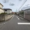 名古屋市名東区藤森１丁目 前面道路含む現地写真