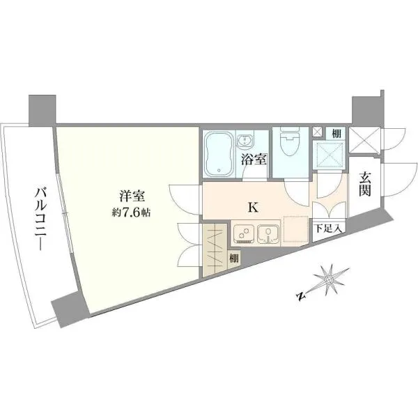 パレステュディオ大塚 間取図