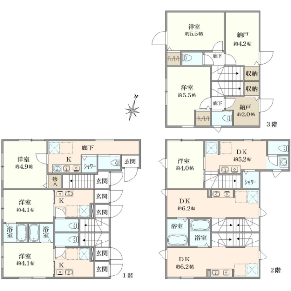 西新井本町ＢＡＳＥ 間取図