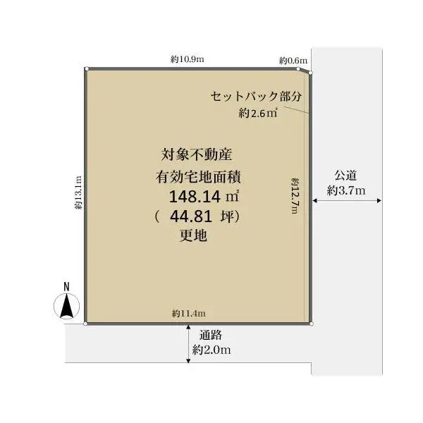 京都市下京区梅小路東町 間取図