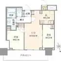 津田沼ザ・タワー 間取図
