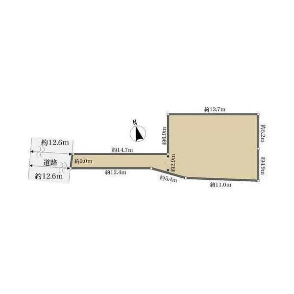 名古屋市東区新出来2丁目 間取図