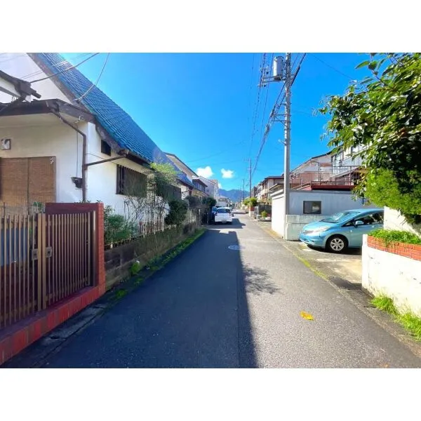 厚木市まつかげ台 前面道路