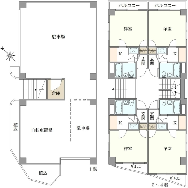 ＤＲホームズ行徳 間取図