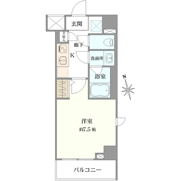 アルテシモモーレ 間取図