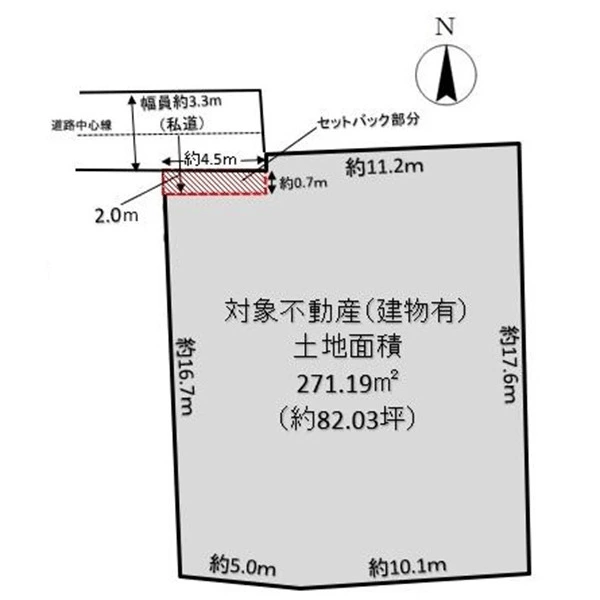 大阪市天王寺区細工谷１丁目 間取図
