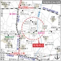 中野区東中野１丁目 現地案内図