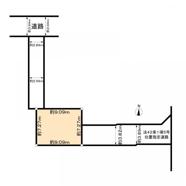 葛飾区堀切６丁目 間取図