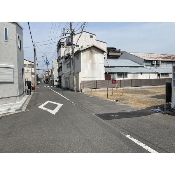大阪市旭区新森３丁目 前面道路