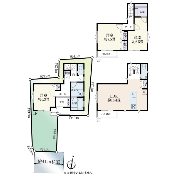 横浜市鶴見区朝日町１丁目 間取図