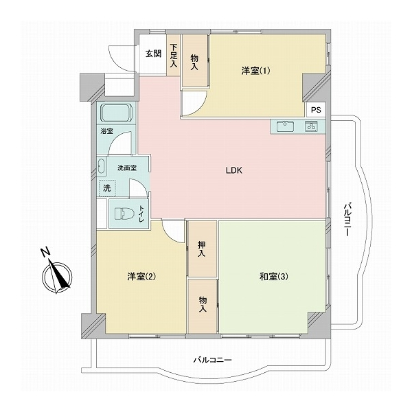 メゾン藤 間取図