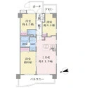 エミネンスリバーヒルズ鶴見 間取図