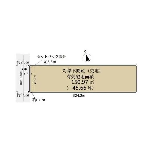 京都市右京区太秦藤ケ森町 区画図
