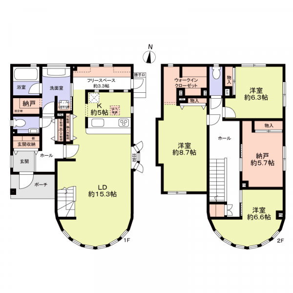 さいたま市浦和区針ヶ谷１丁目 間取図