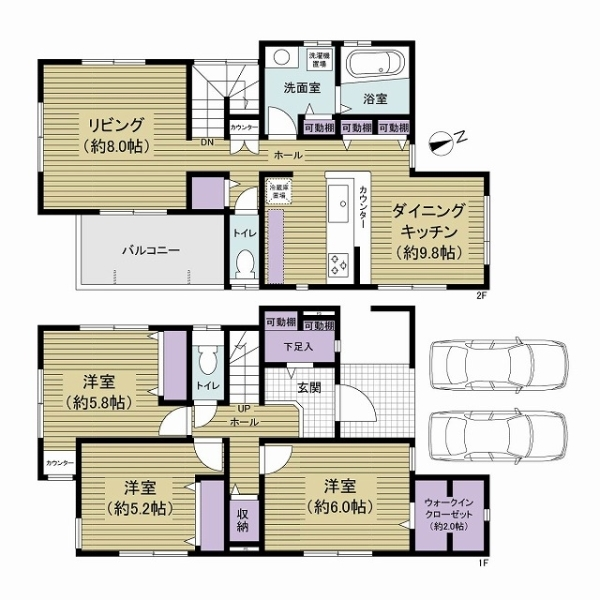 八千代市八千代台西９丁目 間取図