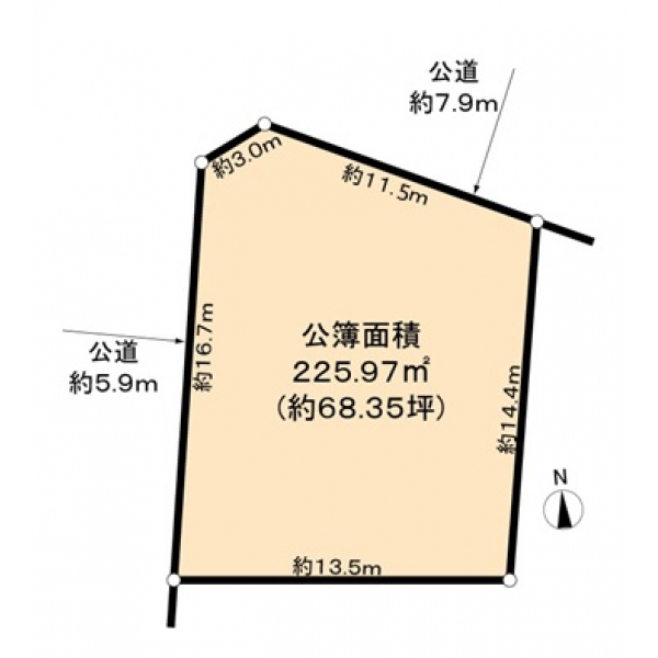 名古屋市天白区久方１丁目 間取図
