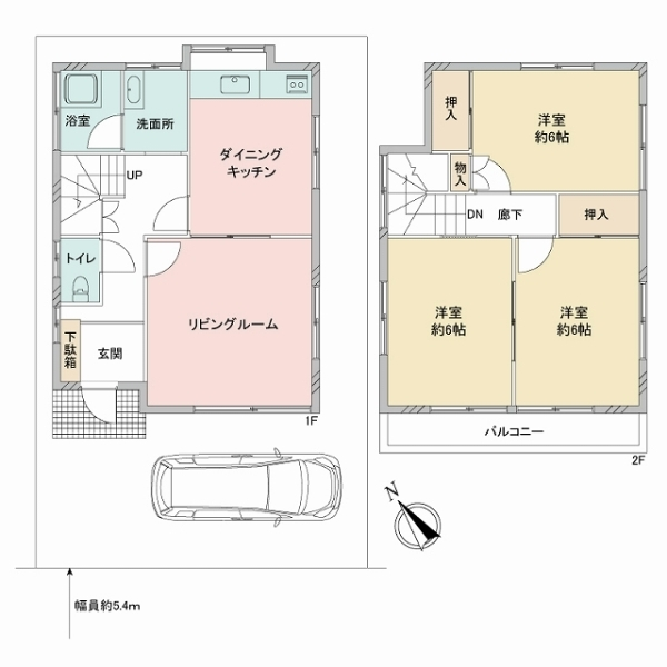 川口市川口５丁目 間取図