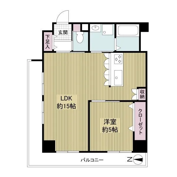 ジョイ御池 1LDK・49.73m2