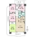 ファミール都島パークサイド 間取図