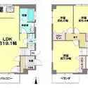エスポアール芦屋 間取図