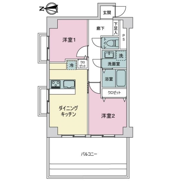 トーア駒込 間取図
