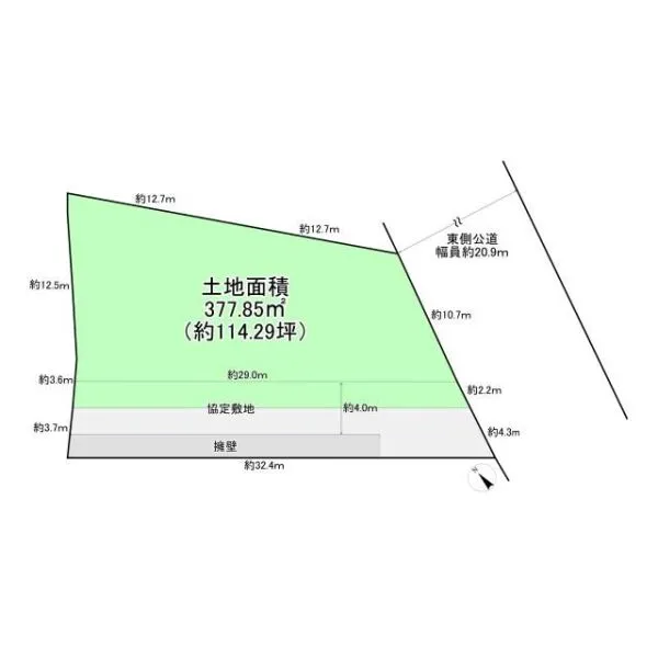 西宮市北名次町 間取り図
