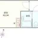 オリエントマンション品川 間取図