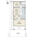 アリュール浜田山 間取り図