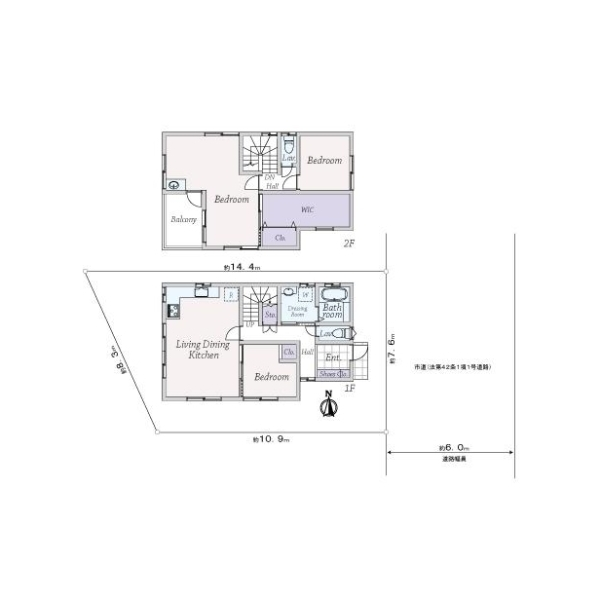 川口市東川口１丁目 間取図
