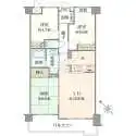 アルス西巣鴨 間取図