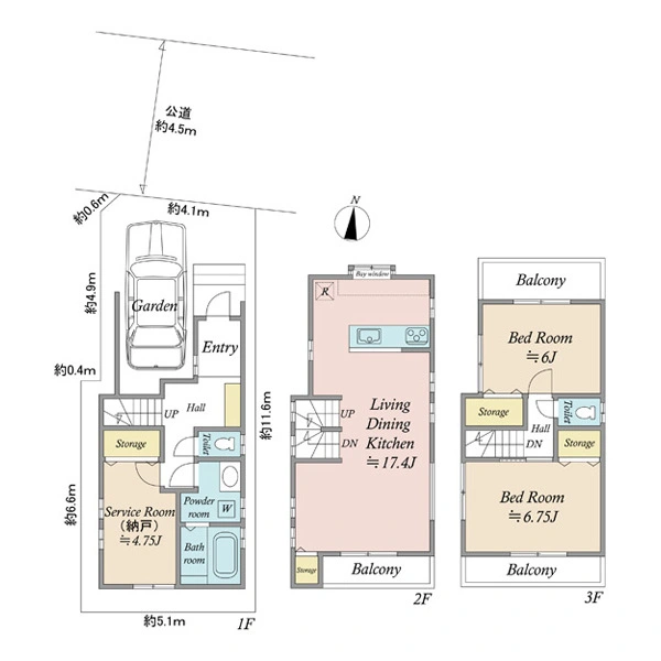 川崎市川崎区浅田２丁目 間取図