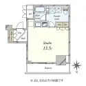 品川タワーフェイス 間取図