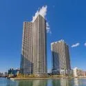 パークタワー勝どきサウス 外観：対象建物：左側