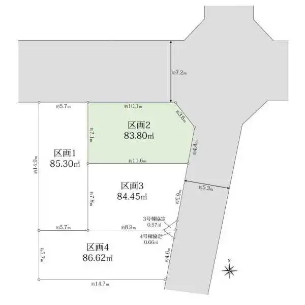 杉並区下井草４丁目 間取図