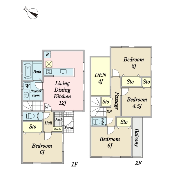 横浜市神奈川区羽沢南１丁目 間取図