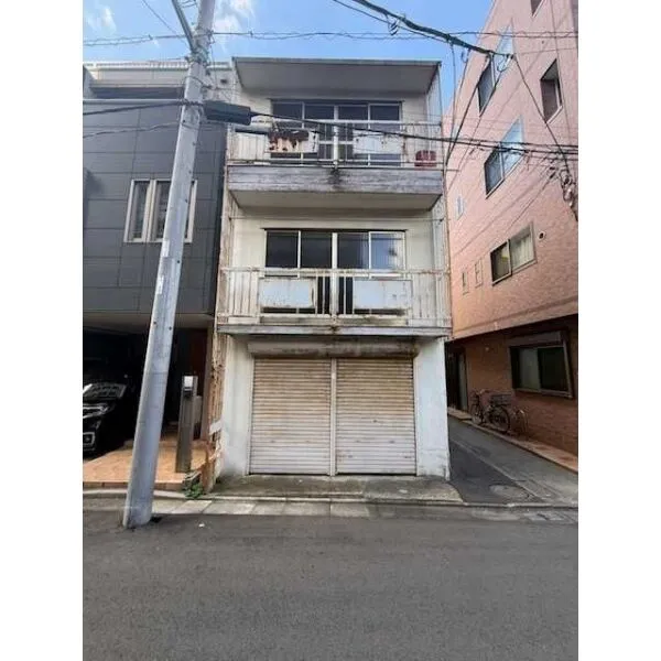 中央区佃2丁目 現地(古家あり)