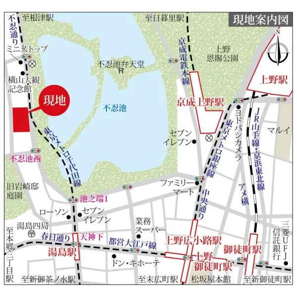 ＢｒｉｌｌｉａＴｏｗｅｒ上野池之端 間取図