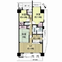 ユニハイム草津フレッシア 間取図