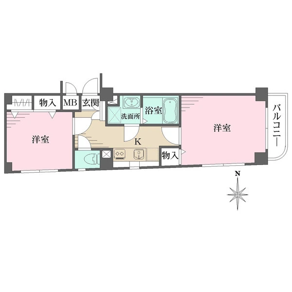 フェニックス中野新橋 間取図