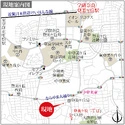 奈良市登美ヶ丘３丁目 現地案内図