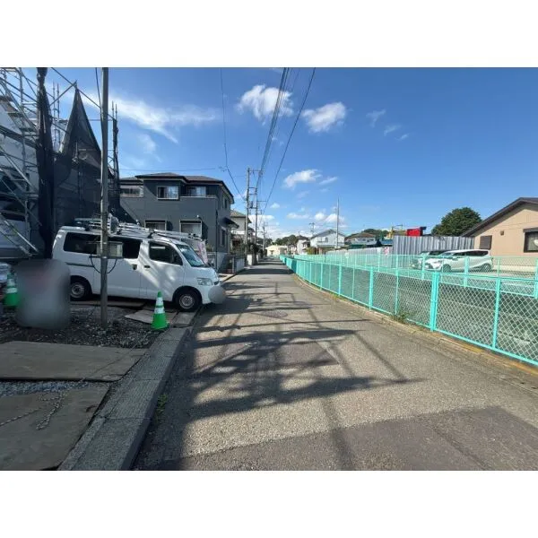 藤沢市大鋸 前面道路
