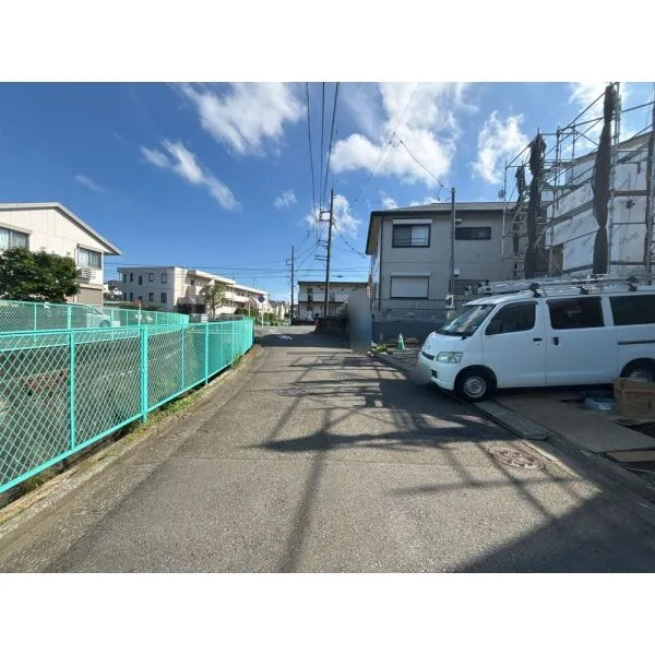 藤沢市大鋸 前面道路