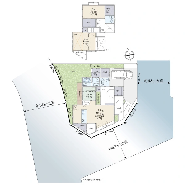 枚方市東香里新町 間取図